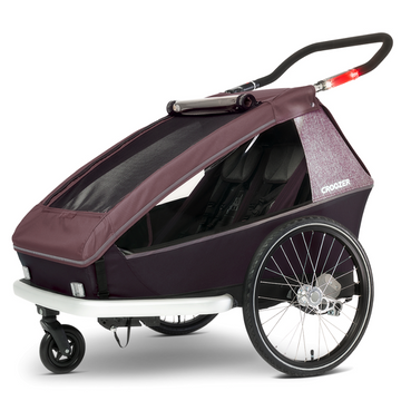 CROOZER Fahrradanhänger Kid Vaaya 2 Sitzer